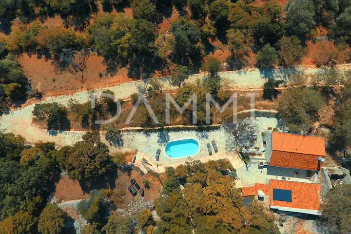 NORTHERN DALMATIA, TRIBANJ - Unique stone villa with panoramic sea view – 3