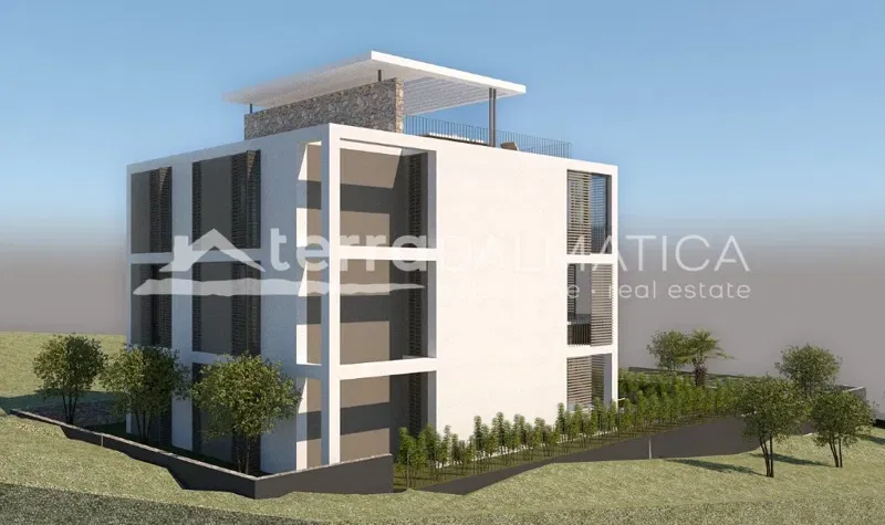 New building with terrace, Primošten – 2