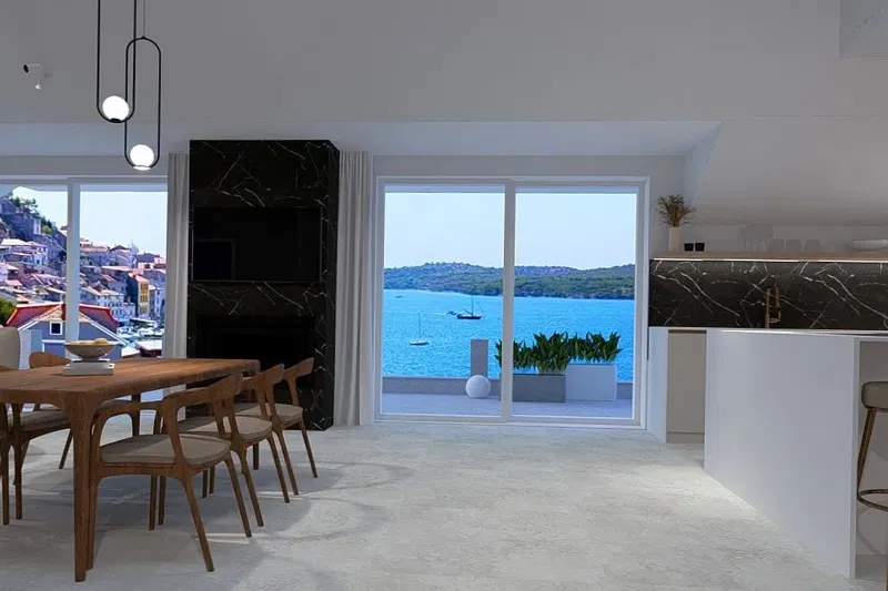 Luxury apartment with sea view in the center of Šibenik – 3