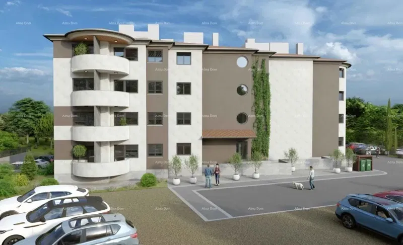 Apartments for sale in a new housing project under construction, near the court, Pula! – 2