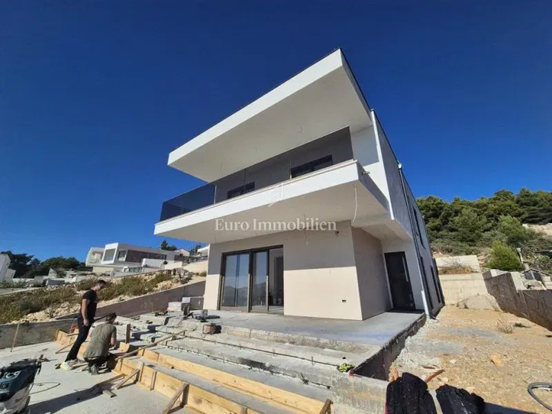 Žaborić, Šibenik – Villa with a pool and sea view – 2