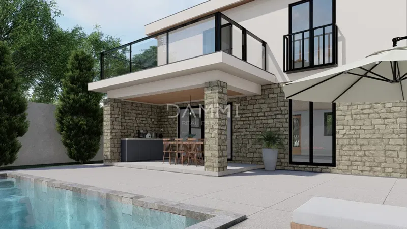 ISTRA, ŽMINJ - Casa moderna con piscina in ottima posizione – 3