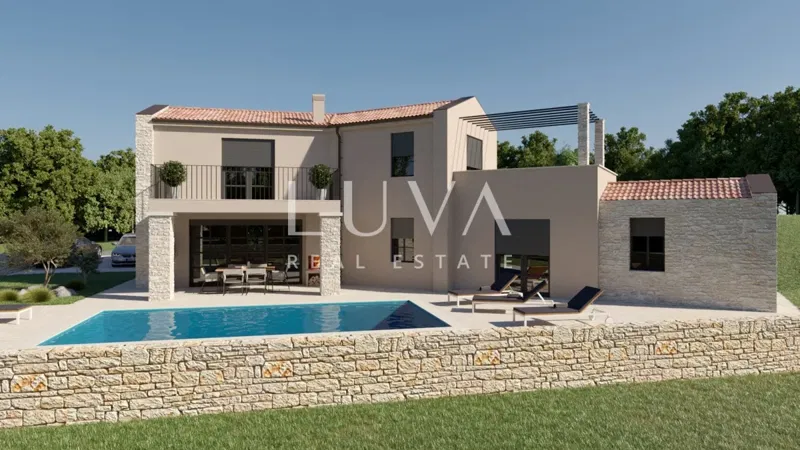 Isztria, luxus új ház medencével Poreč közelében, 160 m2 eladó – 3