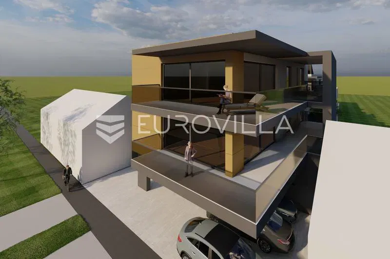 Osijek, Petefijeva, luxurious four-bedroom apartment with garden and parking area of 118.99 m² NE – 2