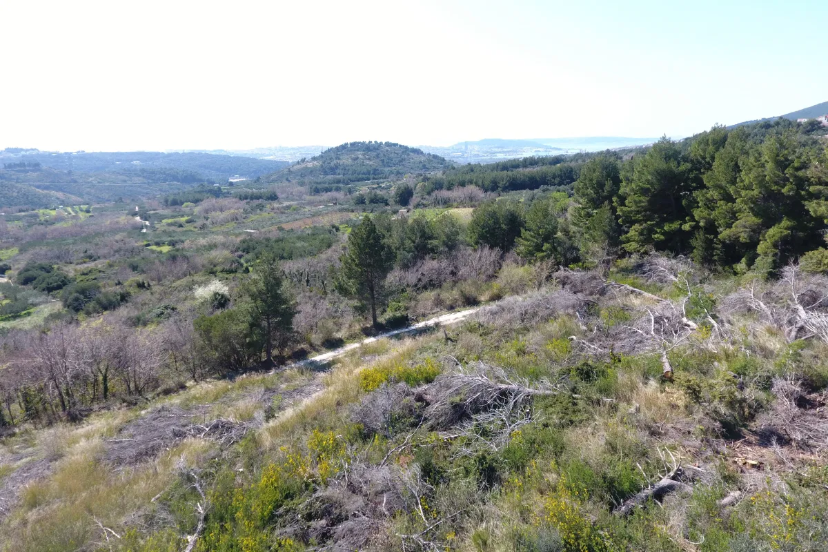 Građevno zemljište na Klisu sa panoramskim pogledom