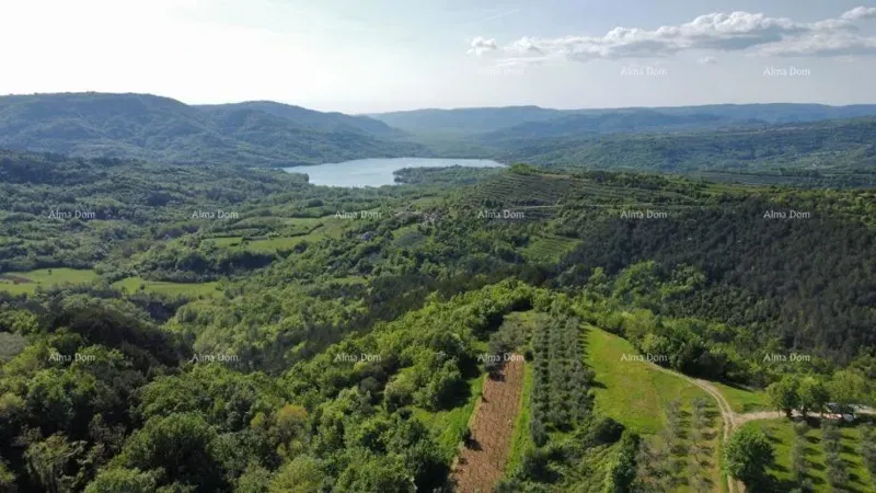GRIMALDA – atraktivno građevinsko zemljište s pogledom na prirodu, 1162 m2