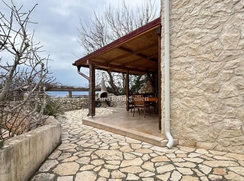 Isola di Pag - casa arredata con una vista sul mare – 3