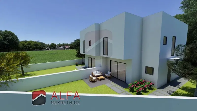 Croatia, Vodice – new semi-detached two-storey house for sale with own garden – 2