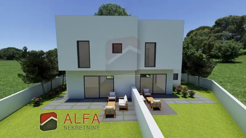 Croatia, Vodice – new semi-detached two-storey house for sale with own garden – 3