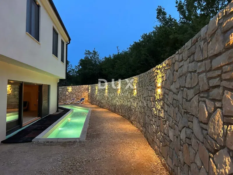 ISLAND OF KRK, VRBNIK - Oasis of peace on Krk, designer villa with complete privacy, 410 m2 – 2