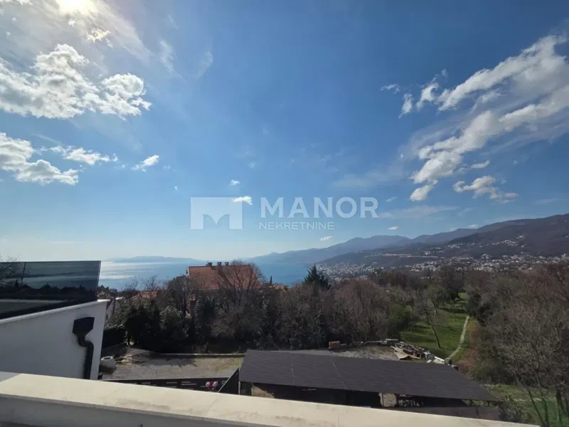 KASTAV, RUBEŠI - Kuća u nizu s pogledom na more, 218 m2