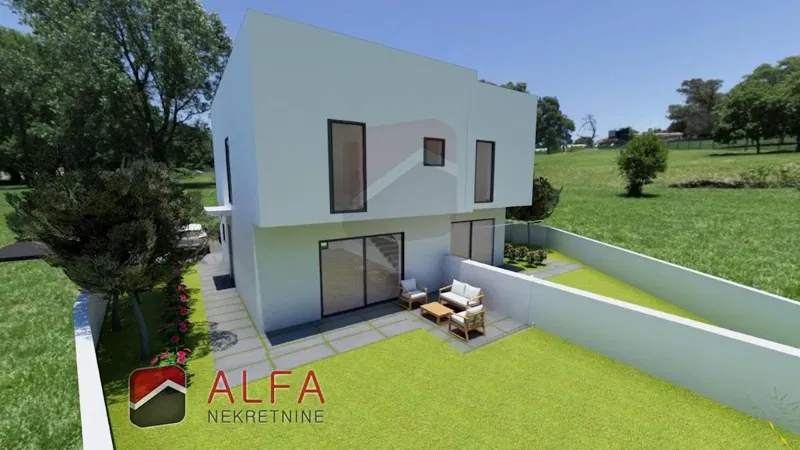 Croatia, Vodice – new semi-detached two-storey house for sale with own garden – 2
