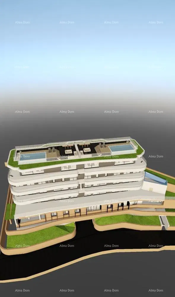 Appartamenti di lusso in vendita in un edificio residenziale in costruzione, Opatija! – 2