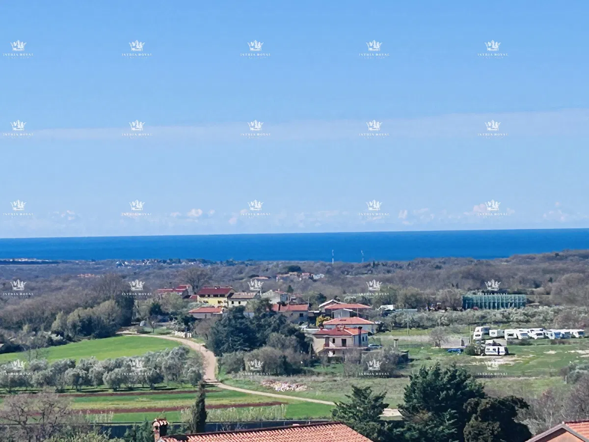 Istra ,Brtonigla ,  stan 102,19m2 , 2SS+DB , terasa , pogled na more