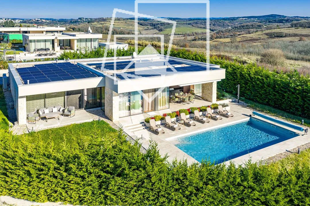 Luksuzna vila s wellnessom i bazenom – Brtonigla, Istra