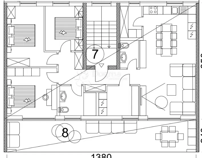 Allogio Valmade, Pula, 47,80m2 – 2