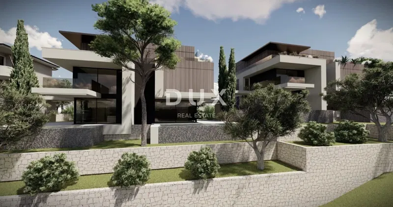 Matulji, Jušići, building land, 2522 m2, for 13 exclusive apartments – 2