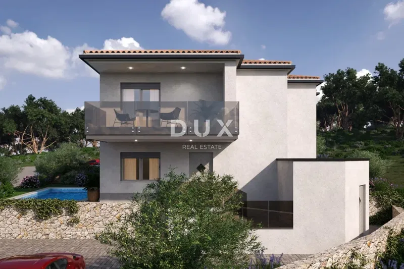 ISOLA DI KRK, VRBNIK - Appartamento con 2 camere da letto + soggiorno, vista mare e sull'incantevole centro di Vrbnik – 2
