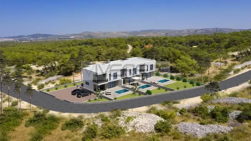 Modern end-of-terrace house with private pool and garden – 3