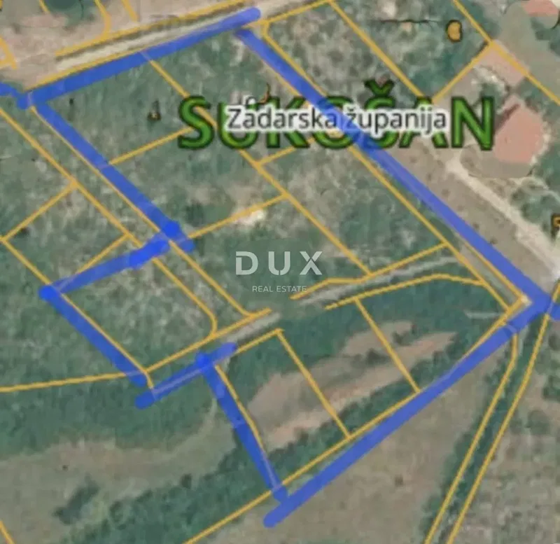 SUKOŠAN, DEBELJAK - Terreno edificabile con vista mare – 3