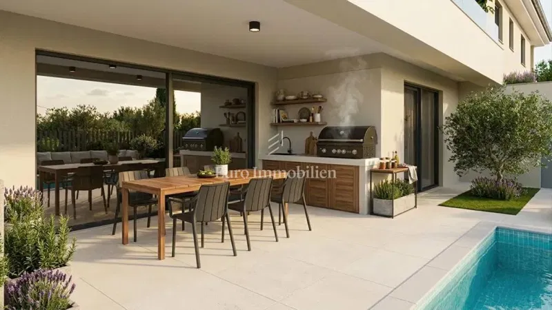 Malinska - villetta bifamiliare con vista mare! – 2