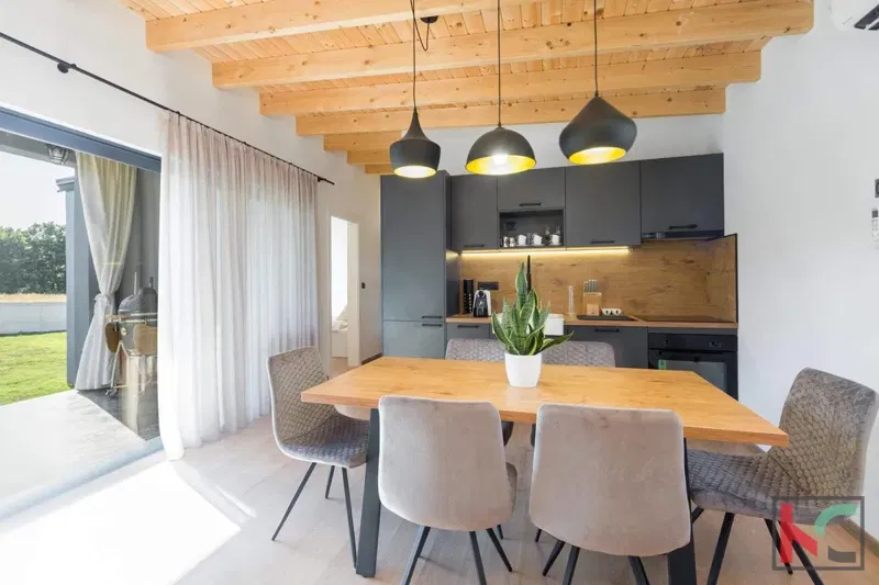 Istria, near Žminj, new house with swimming pool, #sale – 3