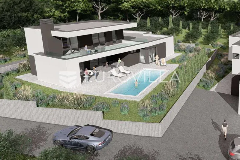 Istria, Umag area, uxury villa with pool and panoramic sea view – 3
