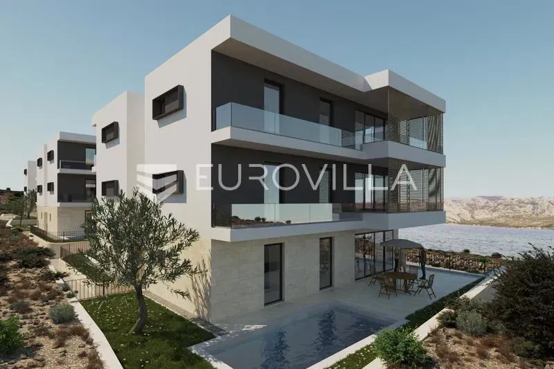 Zadar, Vinjerac, two-bedroom apartment C3, sea view, 1st floor – 3