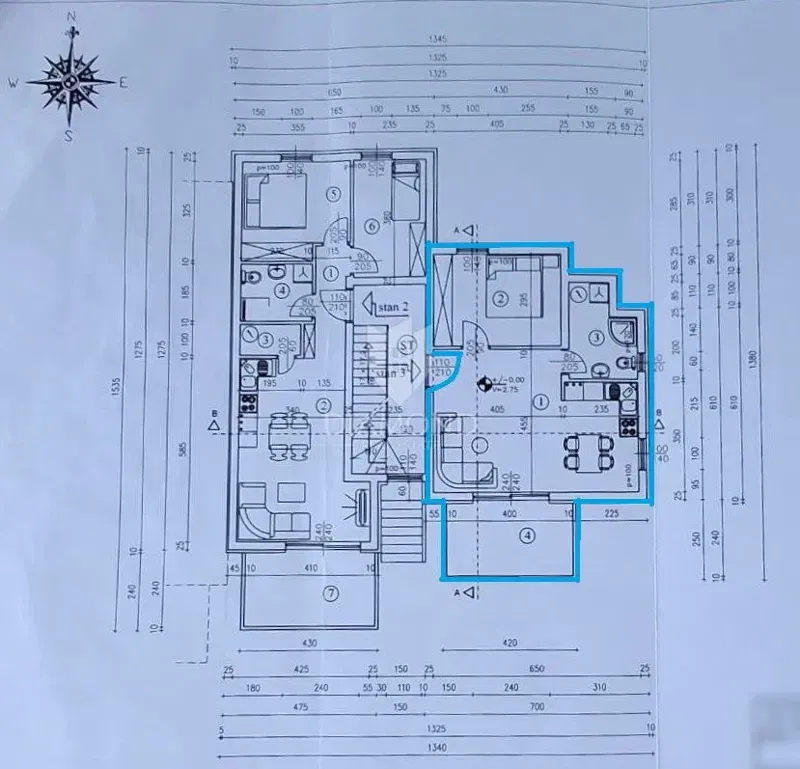 Apartment Podmurvice, Rijeka, 51,82m2 – 2