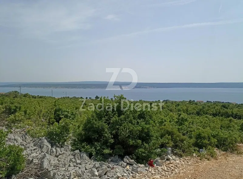 Zemljište s pogledom na more u Maslenici – 2