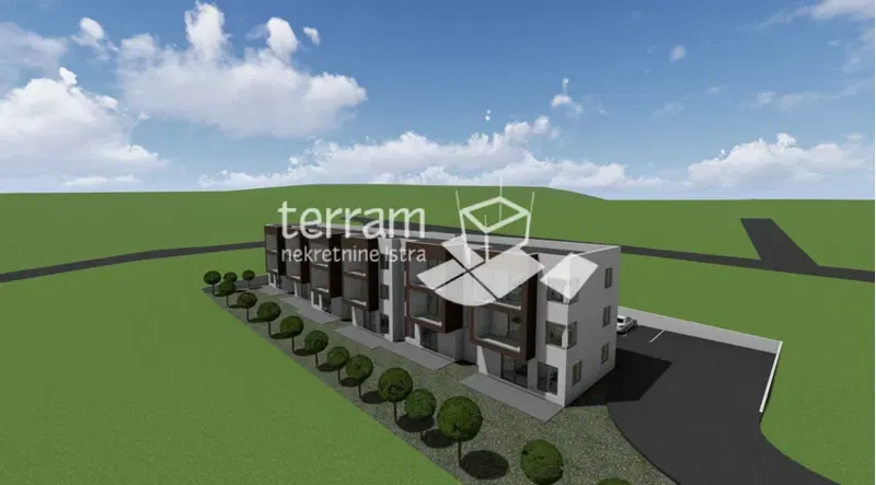 Istra, Pula, Šijana, građevinsko zemljište 2350m2,  idejni projekat za 18 stanova, #prodaja