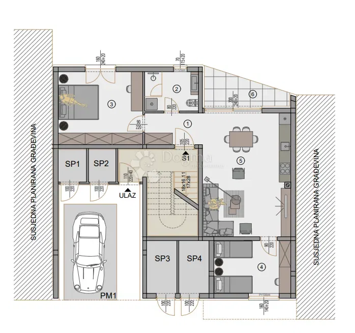 Allogio Centar, Pula, 77,88m2 – 3