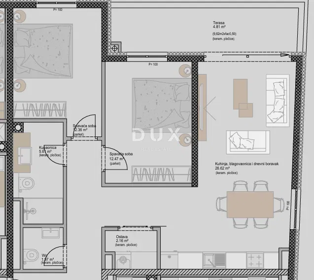ISTRIA, POREČ - Modern apartment 2 bedrooms + bathroom in a new project, near the sea, possibility of financing with a loan – 3