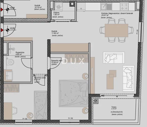 ISTRIA, POREČ - Modern apartment 2 bedrooms + bathroom in a new project, near the sea, possibility of financing with a loan – 3