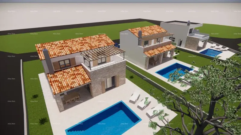 Beautiful villa with a pool located in a peaceful setting of Červar. – 2