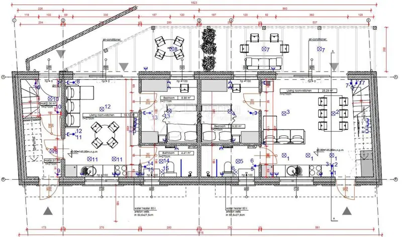 Terreno edificabile Kršan, 702m2 – 3
