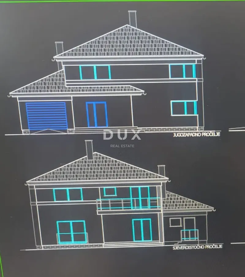 ISTRIA, KRNICA (vicino a Marčana) - terreno edificabile con permesso e progetto validi, immediatamente pronto per la costruzione! – 3