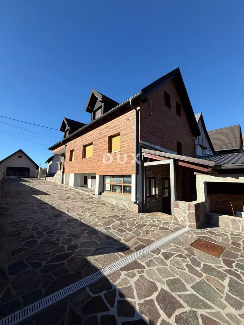 GORSKI KOTAR, MRKOPALJ - Dom so štyrmi apartmánmi