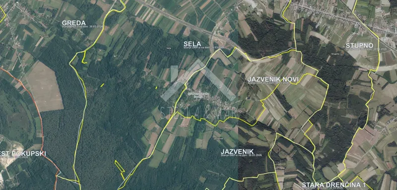 Poljoprivredno zemljište - Sela, Sisak