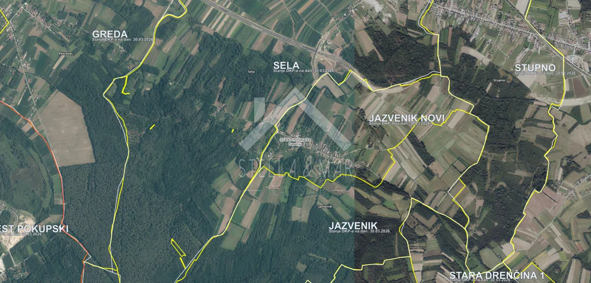 Poljoprivredno zemljište - Sela, Sisak