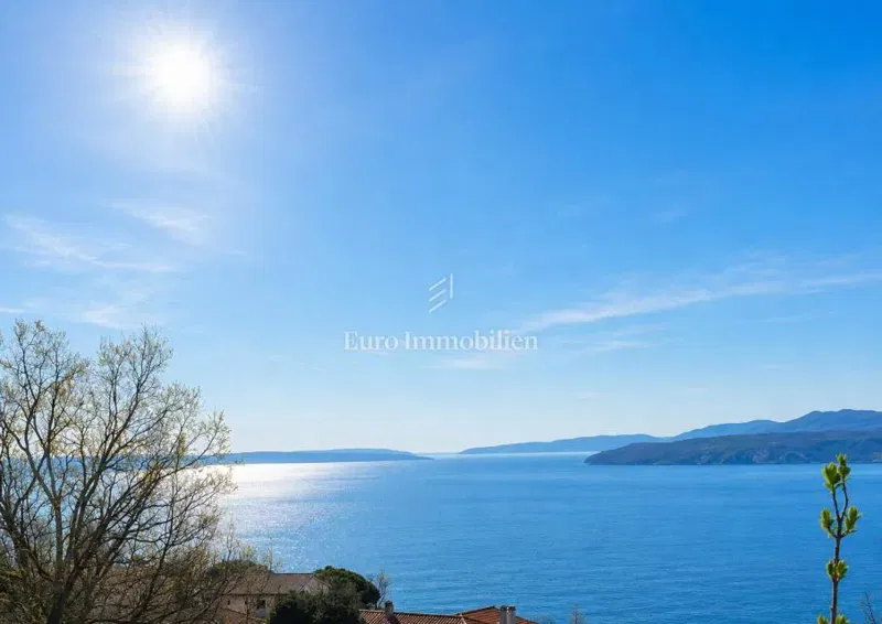 Dintorni di Abbazia, Bregi, terreno edificabile con vista mare – 2