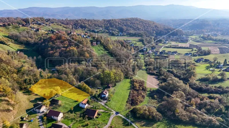 PRODAJA, GRAĐEVINSKO ZEMLJIŠTE NA LIJEPOJ LOKACIJI, OROSLAVJE-ANDRAŠEVEC, 2.762 M2