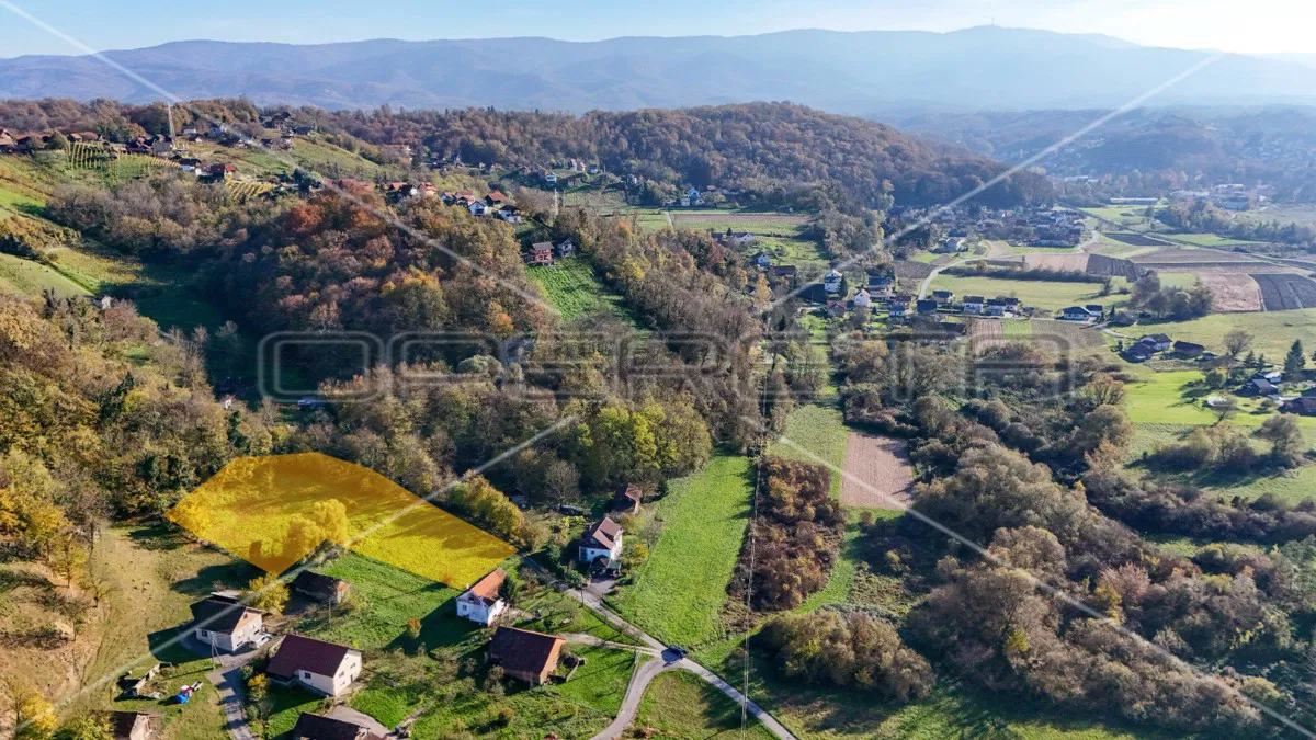 PRODAJA, GRAĐEVINSKO ZEMLJIŠTE NA LIJEPOJ LOKACIJI, OROSLAVJE-ANDRAŠEVEC, 2.762 M2