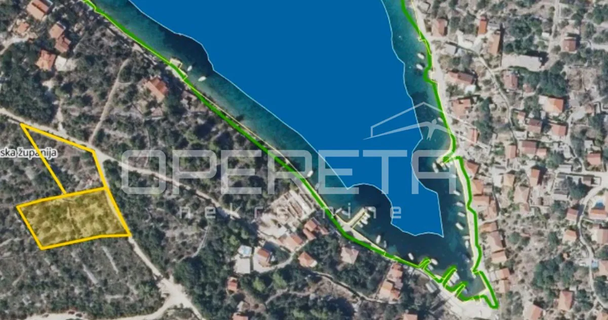 Građevinsko zemljište na otoku Drvenik Veliki – Savršen ulog i prilika za ulaganje!