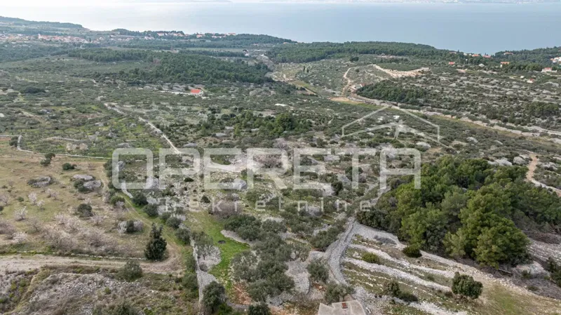 Terreno agricolo di 14.049 m2 a Brač – rara opportunità di sviluppo – 3