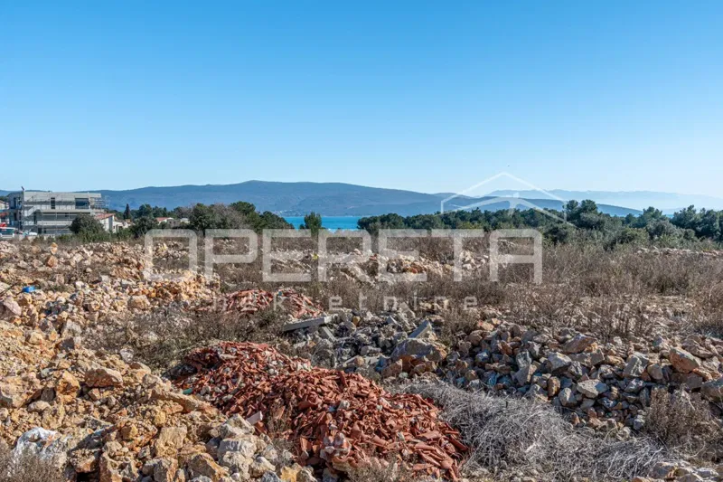 Building land with panoramic view – Krk, 771 m² – 2