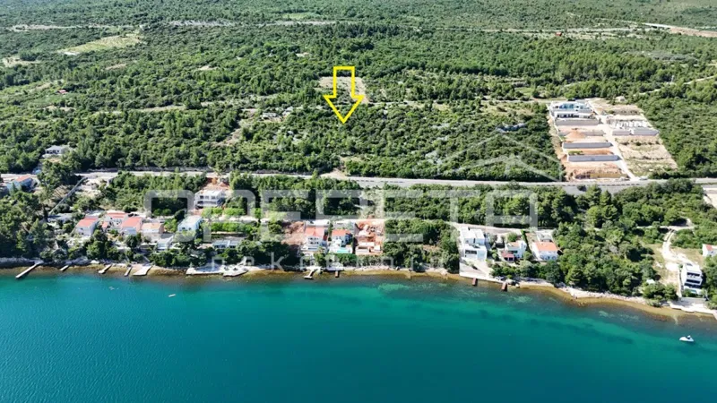 Posedarje - Građevinsko zemljište s pogledom na more, 4.200 m²