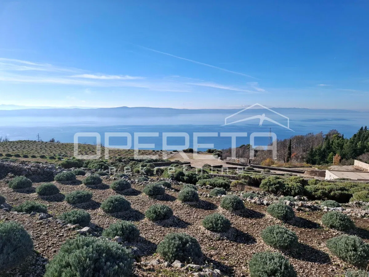 Podgora - poljoprivredno zemljište s panoramskim pogledom
