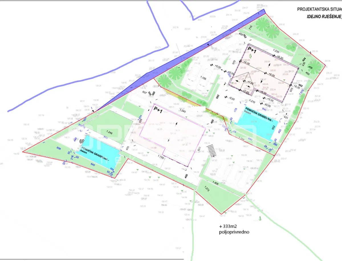 Podrinje, Podgora, 1.675,00 m2, 450.000,00 EUR
