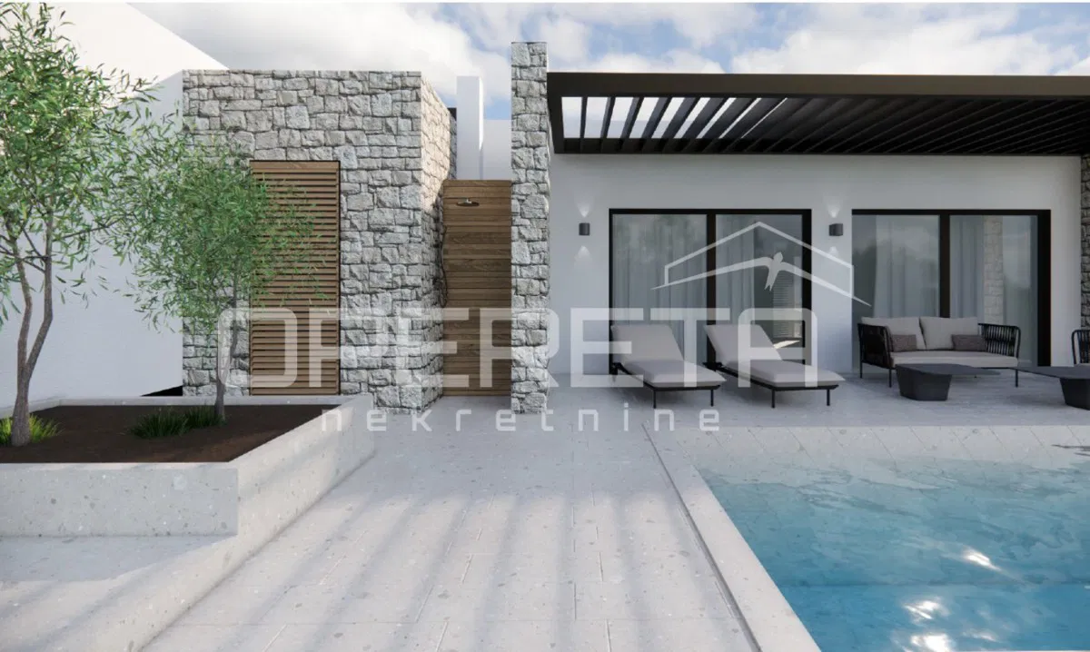 Vižinada – dintorni, terreno edificabile di 750 m² con progetto